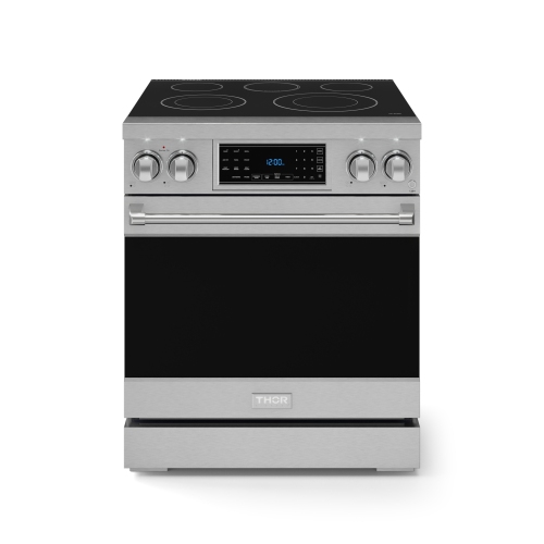 Gordon Ramsay by THOR Kitchen 30 Inch Professional Electric Range with Tilt Panel Touch Control in Stainless Steel