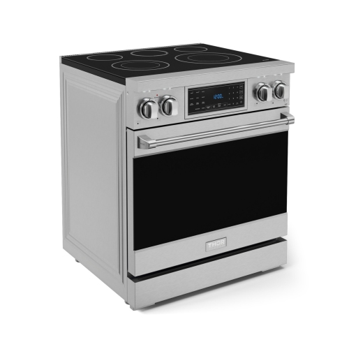 Gordon Ramsay by THOR Kitchen 30 Inch Professional Electric Range with Tilt Panel Touch Control in Stainless Steel