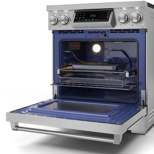 Gordon Ramsay by THOR Kitchen 30 Inch Professional Electric Range with Tilt Panel Touch Control in Stainless Steel