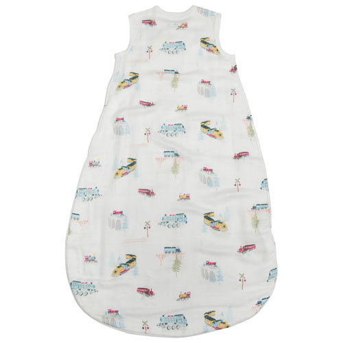 Image 1 of 1.. Loulou Lollipop 0.5 Tog Sleep Sack - All Aboard