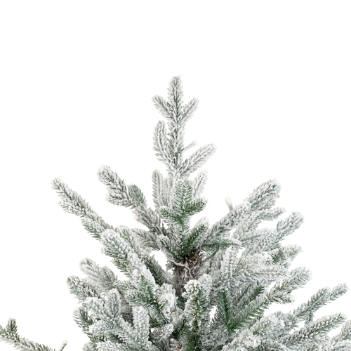 Real Touch™ Pre-Lit B/O Tamarack Pine Artificial Christmas Tree with Burlap - 3' Warm White LED