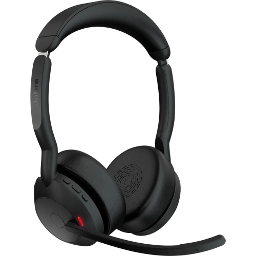 Boîte ouverte - Casque Bluetooth sans fil à suppression du bruit avec micro Evolve2 55 de Jabra - Noir