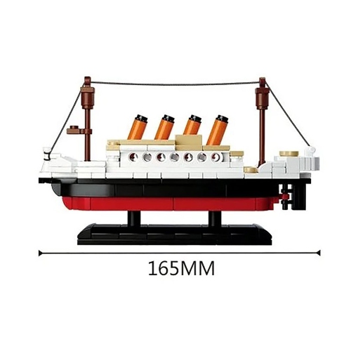 Sluban - Titanic Building Blocks Set with 2 Figures, 194 Pieces