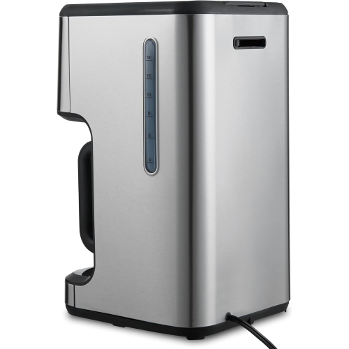 Salton - Programmable Digital Coffee Maker, 14 Cup Capacity, For Hot or Cold Coffee, Stainless Steel