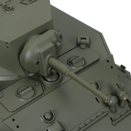 COOLBANK M5A1 1/16 2.4G RC Tank Sound Recoil Shooting Simulated Vehicles Models RTR Toys