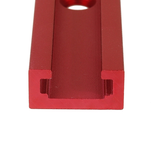 Red Aluminum Alloy 300-800mm T-track T-slot Miter Track Jig T Screw Fixture Slot 19x9.5mm For Table Saw Router Table Woodworking Tool