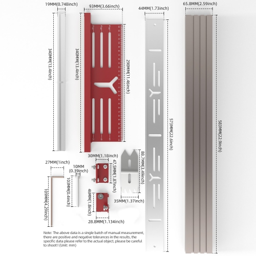ENJOYWOOD Rout-N-Plane Bench Top Board Mill Capacity Router Sled For Flattening & Surfacing Cutting Boards Glued-Up Panels