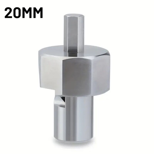 ENJOYWOOD Woodworking Chamfer Tool T10 Alloy Blade Stainless Steel 9mm Hex Shank for Dog Holes Polished Finish for Electric Drills