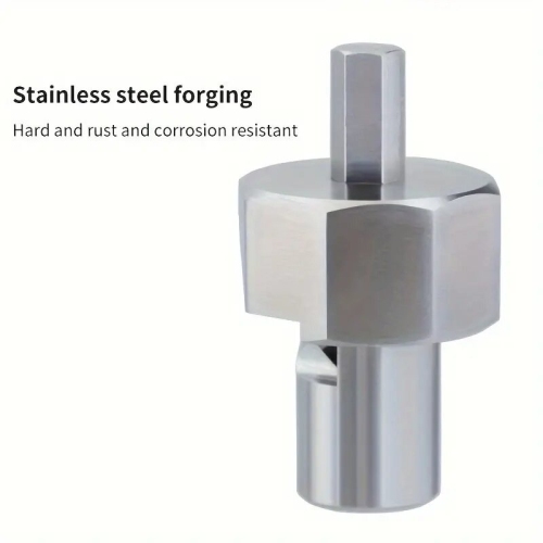 ENJOYWOOD Woodworking Chamfer Tool T10 Alloy Blade Stainless Steel 9mm Hex Shank for Dog Holes Polished Finish for Electric Drills