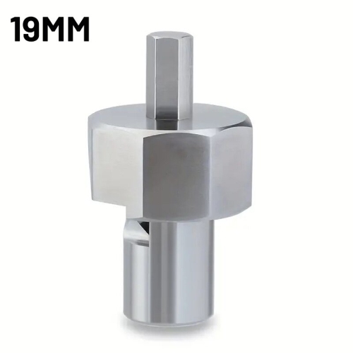 ENJOYWOOD Woodworking Chamfer Tool T10 Alloy Blade Stainless Steel 9mm Hex Shank for Dog Holes Polished Finish for Electric Drills