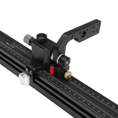 HONGDUI HD-MG21-BS Mitre Gauge Fence Fit For Bosch Festool Dewalt Small Table Saw 50 Degree Angle Fence Use for Small Table Saw