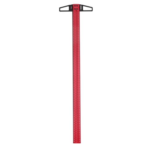 ORIGINAL  Veiko Ts Precision Woodworking Line Scriber Marking T Ruler Aluminum Alloy Hole Positioning Marking Gauge 300/400/500/600/760Mm