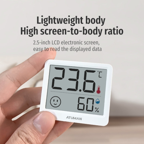 Xiaomi Duka Atuman THmini Electronic Temperature and Humidity Meter High Precision Vertical Infant Room Thermometer Digital Meter for Home