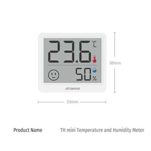 Xiaomi Duka Atuman THmini Electronic Temperature and Humidity Meter High Precision Vertical Infant Room Thermometer Digital Meter for Home
