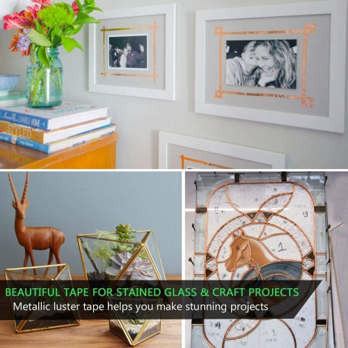 Ruban de cuivre adhésif anti-escargot adhésif blindage EMI de 20 M Ruban adhésif conducteur pour réparation électrique du circuit de papier de