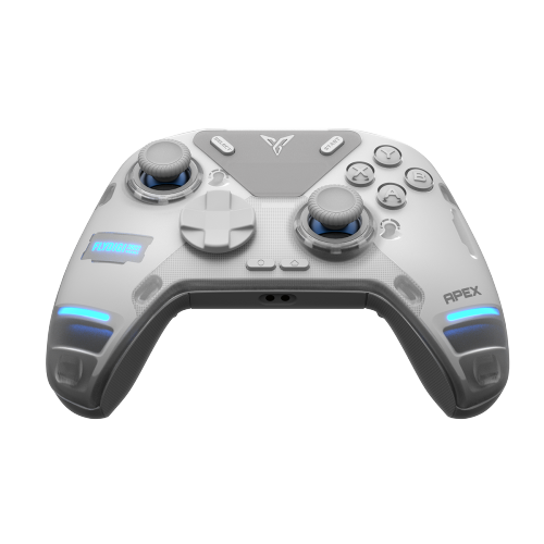 FlyDiGi APEX 4 Gaming Controller Wireless Elite Force Feedback Trigger Support PC/Switch/Mobile/TV Box Gamepad 2024 New White Standard Edition