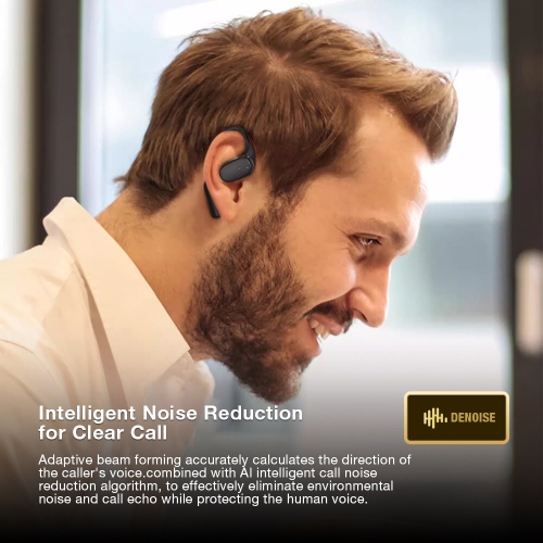 BlitzWolf BW-V49 OWS Earbuds bluetooth Earphones Spatial Audio Powerful Bass Directin Tone Intelligent Noise Reduction HD Calls Comfort Wear Sports