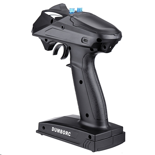 DumboRC X6 2,4&nbsp;GHz 6CH Émetteur radio FHSS Support Réglage de la sensibilité gyroscopique avec récepteur RC X6FG pour JJRC Q65 MN-90 Pièces