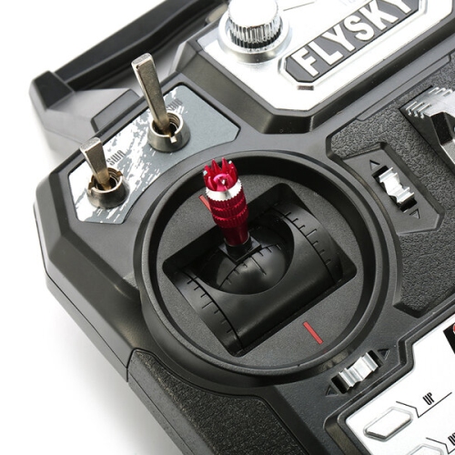 Émetteur radio téléguidé 2&nbsp;A FS-i6X 10CH 2,4&nbsp;GHz AFHDS de FlySky avec récepteur FS-10&nbsp;B pour véhicule d'ingénierie de drone téléguidé