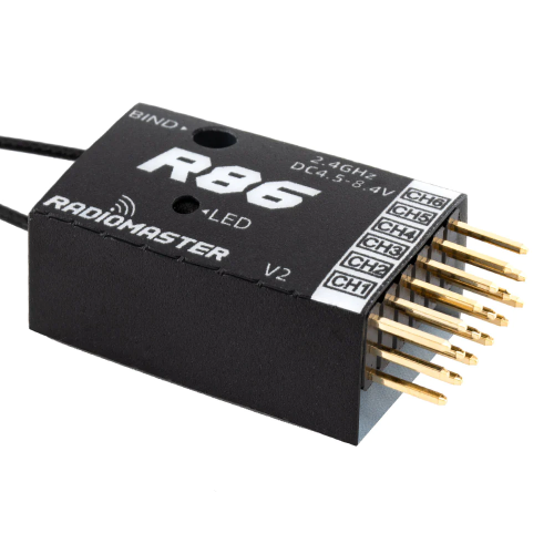 Radiomaster R86 V2 6 canaux compatible PWM RC pour émetteur Frsky D8 D16 SFHSS Radiomaster TX12 T16S