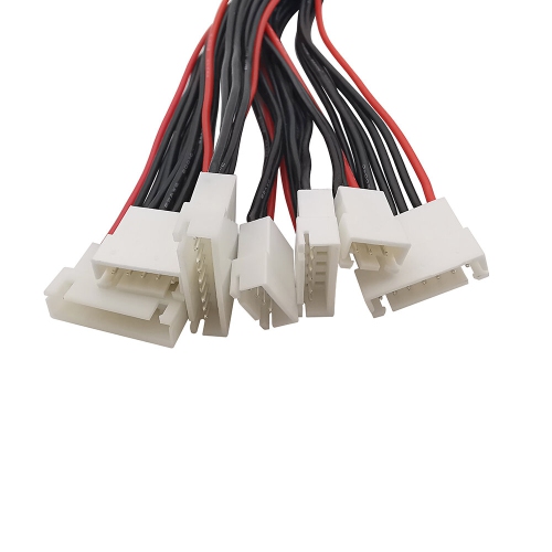 LiPo Chargeur de batterie en silicone Rallonge de câble 300 mm 2S 3 broches 3S 4 broches 4S 5 broches 6S 7 broches 7S 8 broches 8S 9 broches