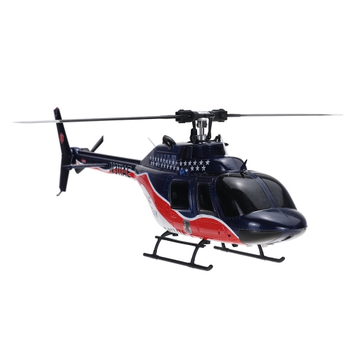 Eachine E186 1:27 Bell-206 Scale 2.4G 6CH Altitude Hold Optical Flow Positioning Dual Brushless Motor RC Helicopter