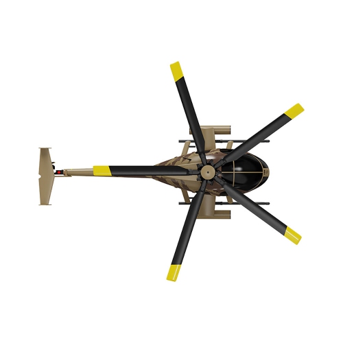 RC ERA C189 MD500 2.4G 4CH UAV 1:28 Fixed Height Single Blade Flybarless RC Helicopter RTF