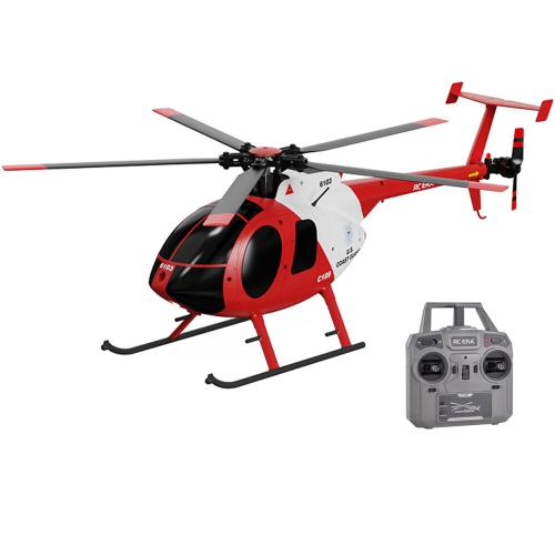 RC ERA C189 MD500 2.4G 4CH UAV 1:28 Fixed Height Single Blade Flybarless RC Helicopter RTF