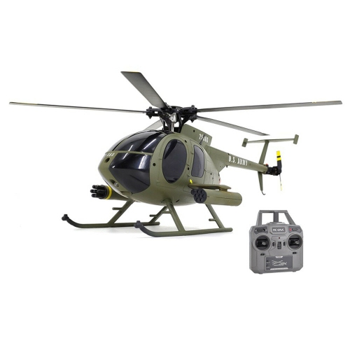 RC ERA C189 MD500 2.4G 4CH UAV 1:28 Hélicoptère téléguidé à lame unique fixe sans pilote RTF