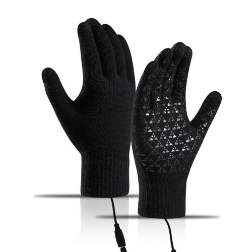 TENGOO Winter Electric Heated Gloves USB Rechargeable Electric Heated Gloves Warm Gloves for Men Women Motorcycle Snowboard Cycling Unisex Hand