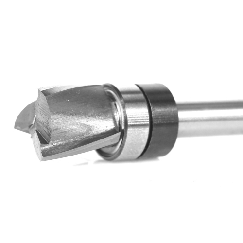 Foret de routeur à bordure affleurante 8&nbsp;mm de 1/4&nbsp;», embout de routeur en carbure CNC massif pour la coupe du bois