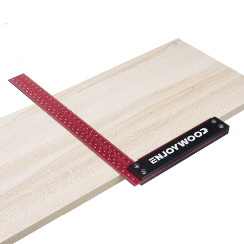 Règle carrée à angle droit Signature 300 mm de ENJOYWOOD pour mesures de vitesse en T garanties pour mesurer et marquer les charpentiers en