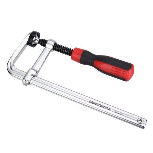 ENJOYWOOD 160x60mm Heavy Duty Dovetail Clamp with Soft-Grip Handle Woodworking Clamping Tool for Joinery Work