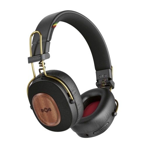 House of Marley Positive Vibration Riddim Bluetooth Headphones - Rasta