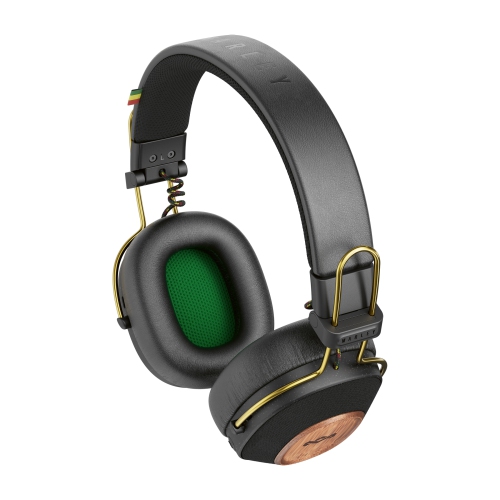 House of Marley Positive Vibration Riddim Bluetooth Headphones - Rasta