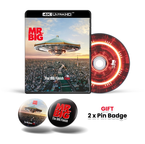 Mr. Big - Mr. Big- The BIG Finish Live - 4K Ultra HD + Gift "2x Button Badges" [BLU-RAY]