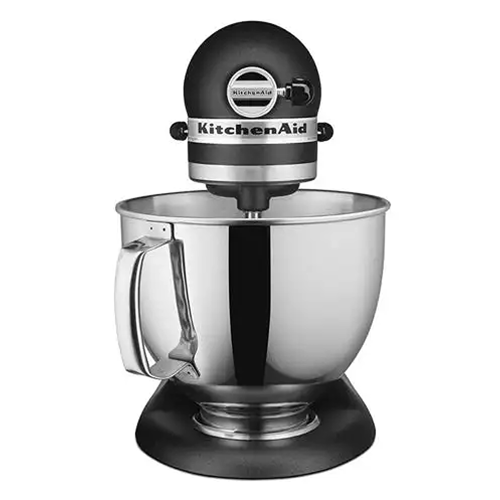 Batteur sur socle à tête inclinable de 5 pintes série Artisan de KitchenAid – Noir fer