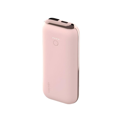 UBIO LABS  Facet Series Power 5200Mah Portable Charger With Lightning Input Portable | Color: In Pink