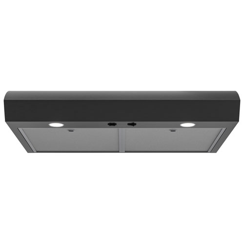 Broan 30" Under Cabinet Range Hood - Black Stainless Steel