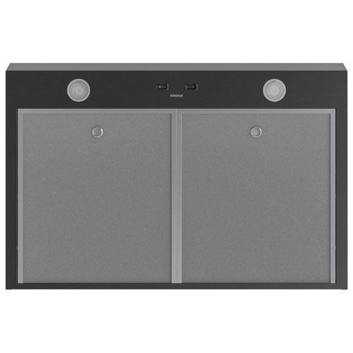 Broan 30" Under Cabinet Range Hood - Black Stainless Steel