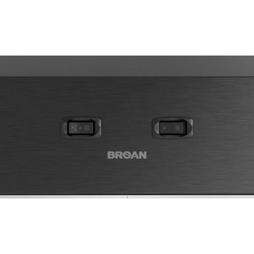 Broan 30" Under Cabinet Range Hood - Black Stainless Steel
