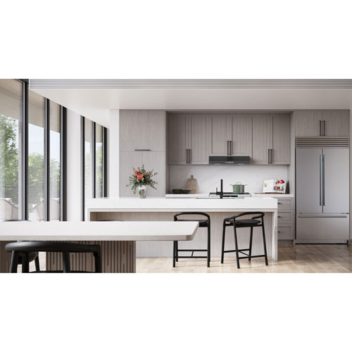 Broan 30" Under Cabinet Range Hood - Black Stainless Steel