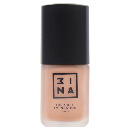 The 3-In-1 Foundation SPF 15 - 204 Brown Red by 3INA for Women - 1.01 oz Foundation