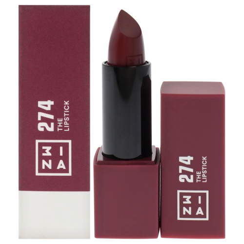 3INA  The Lipstick - 274 Perfect Ruby By for Women - 0.16 OZ Lipstick In Red