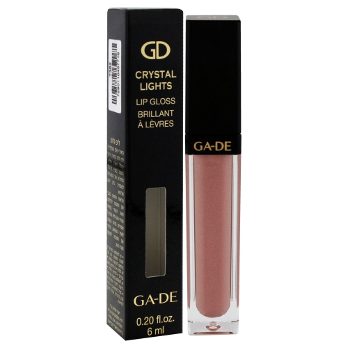 Crystal Lights Lip Gloss - 823 Rose Glitz by GA-DE for Women - 0.2 oz Lip Gloss
