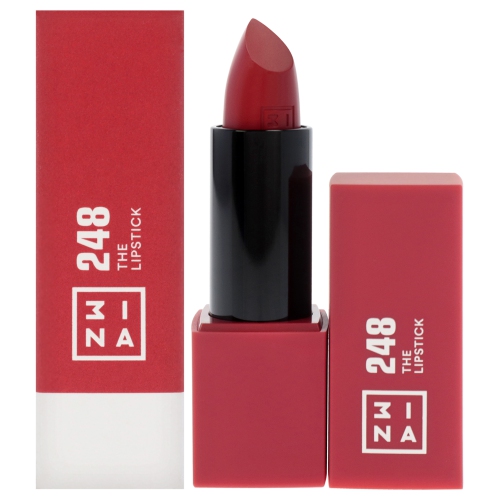 3INA  The Lipstick - 248 Dark By for Women - 0.16 OZ Lipstick In Red