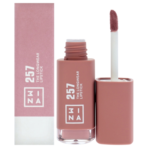 3INA  The Longwear Lipstick - 257 Wine By for Women - 0.20 OZ Lipstick In Red