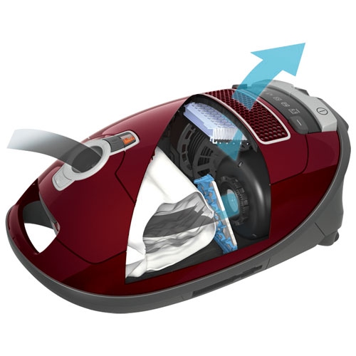 Open Box - Miele Complete C3 Limited Edition Canister Vacuum - Tayberry Red