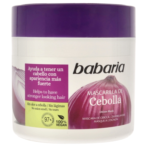 BABARIA  Onion Hair Mask By for Unisex - 13.5 OZ Masque
