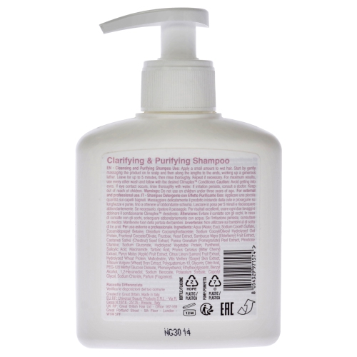 Clarifying and Purifying Shampoo by Climaplex for Unisex - 8.45 oz Shampoo